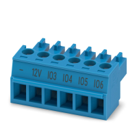 MC 1,5/ 6-ST-3,81 BU BD:-I06 PCB connector