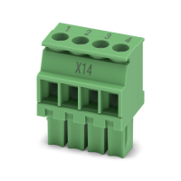MCVW 1,5/ 4-ST-3,5 BD:X14/1-4 PCB connector
