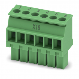 MCVW 1,5/ 6-ST-3,5 BD:X18,1-6 PCB jungtis