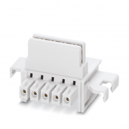 ME 17,5 TBUS 1,5/ 5-ST-3,81 KMGY DIN rail bus connector
