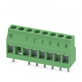 MKDS 3/ 8 (1345678)BD:PE-N PCB gnybtų blokas