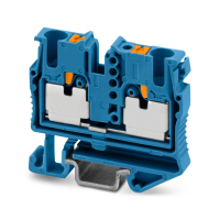 MPT 2,5-NS 15 BU Mini feed-through terminal block
