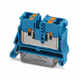 MPTD 2,5-NS 35 BU Mini feed-through terminal block