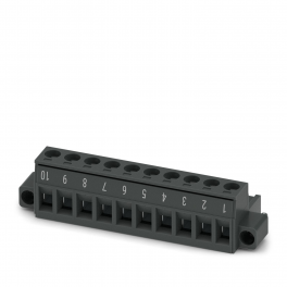 MSTB 2,5/10-STF-5,08EXBKBDWHSO PCB connector