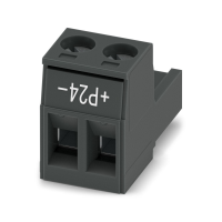 MSTB 2,5/ 2-ST-5,08 BK BD+P24- PCB jungtis