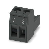 MSTB 2,5/ 2-ST BK BDWH:7,8 PCB jungtis