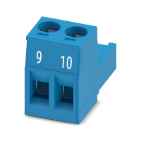 MSTB 2,5/ 2-ST BU BDWH:9,10 PCB jungtis