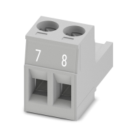 MSTB 2,5/ 2-ST GY BDWH:7,8 PCB jungtis