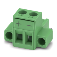MSTB 2,5/ 2-STF-5,08 BD:+,- PCB jungtis