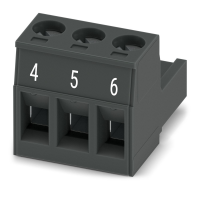 MSTB 2,5/ 3-ST-5,08 BKBD:4-6 PCB jungtis