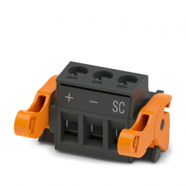 MSTB 2,5/ 3-ST-5,08-LR BK BDWH PCB jungtis