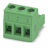 MSTB 2,5/ 3-ST-5,08BDS1-3/X22 PCB jungtis