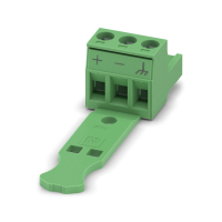 MSTB 2,5/ 3-STZ-5,08 BD:+,-,G PCB jungtis