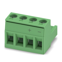 MSTB 2,5/ 4-ST-5,08 CP1 BD:+,- PCB jungtis
