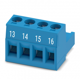 MSTB 2,5/ 4-ST BU BDWH:13–16 PCB jungtis