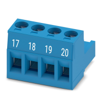 MSTB 2,5/ 4-ST BU BDWH:17-20 PCB jungtis
