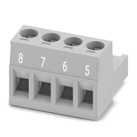MSTB 2,5/ 4-ST GY BDWH:8-5 PCB jungtis