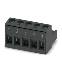 MSTB 2,5/ 5-ST-5,08 BK BD:1-5 PCB connector