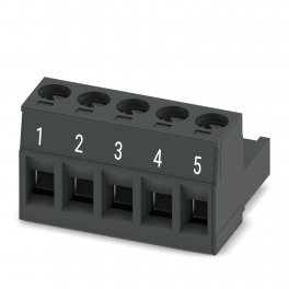 MSTB 2,5/ 5-ST BKBDWH:1-5 PCB jungtis