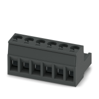 MSTB 2,5/ 6-ST BK AU PCB connector
