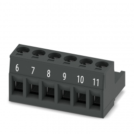 MSTB 2,5/ 6-ST BKBDWH:6-11 PCB jungtis