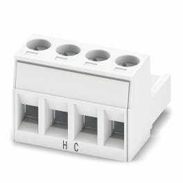 MSTB 2,5 HC/ 4-ST WH PCB connector