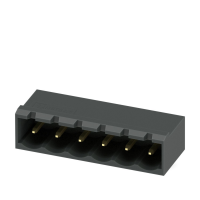 MSTBA 2,5/ 6-G-5,08 BK AU PCB header