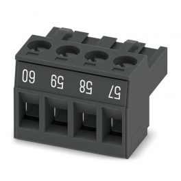 MSTBT 2,5/ 4-ST BK BD:60-57 SO PCB connector