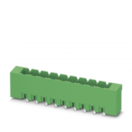 MSTBV 2,5/10-GFE-5,08-LR BK AU PCB header