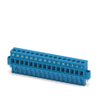 MVSTBR 2,5/16-STF-5,08BUBD32-2 PCB jungtis