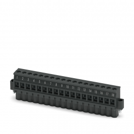 MVSTBW 2,5/18-STF-5,08BKBD-18 PCB jungtis