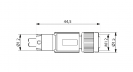 NBC-M12FSD/2,0-93E/M12FSD Network cable