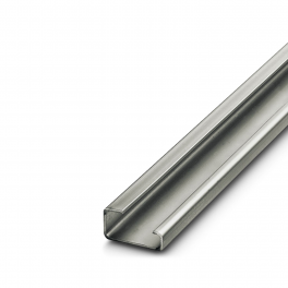 NS 32 BLK UNPERF 2000MM-VPE 10 DIN rail, unperforated
