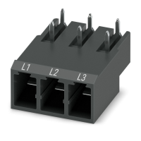 PC 4/ 3-GU-7,62 BK BD:L1-L3 PCB jungtis