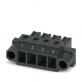 PC 4/ 4-STF-7,62 BK BDWH:1-4 PCB jungtis