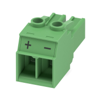PC 5/ 2-ST1-7,62 BD:+,- PCB connector