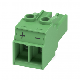 PC 5/ 2-ST1-7,62 BD:+,- PCB connector