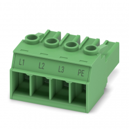 PC 5/ 4-ST1-7,62 BD:L1L2L3PE PCB connector