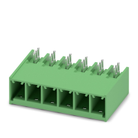 PC 6/ 6-GU-7,62 spausdininių plokščių jungtis
