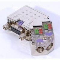 VIPA 972-0DP20 PROFIBUS jungtis 45° su LED diagnostika ir PG įėjimu