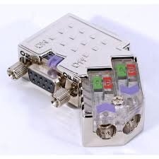 VIPA 972-0DP20 PROFIBUS jungtis 45° su LED diagnostika ir PG įėjimu