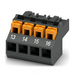 PSPT 2,5/ 4-ST BK TP WH 13–16 PCB jungtis