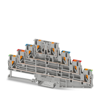 PT 2,5-PE/L RD/L BU/TG Multi-level terminal block