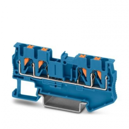 PT 2,5-QUATTRO BU Feed-through terminal block