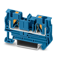 PT 4 BU Feed-through terminal block