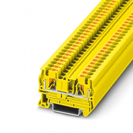PT 4 YE Feed-through terminal block