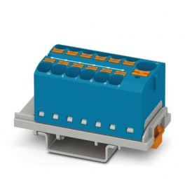 PTFIX 10/12X4-NS35 BU Distribution block
