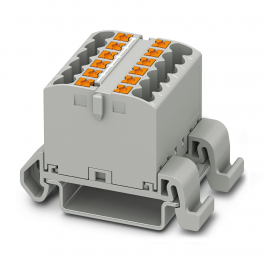PTFIX 12X2,5-NS35A GY Distribution block