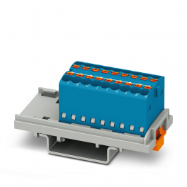 PTFIX 18X1,5-NS35 BU Distribution block