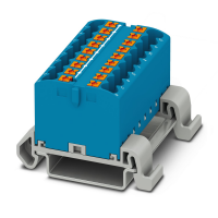 PTFIX 18X2,5-NS35 BU-EX Distribution block